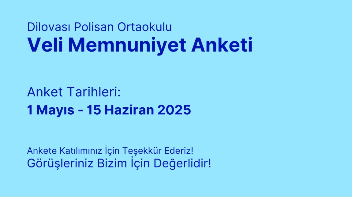 Veli Memnuniyet Anketi